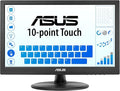 ASUS 15.6” 1080P Touch Monitor (VT169HE) - Full HD 10-Point Touchscreen IPS Wide Viewing Angle Frameless Eye Care Flicker Free Low Blue Light HDMI Windows 11 Compliance VESA Mountable
