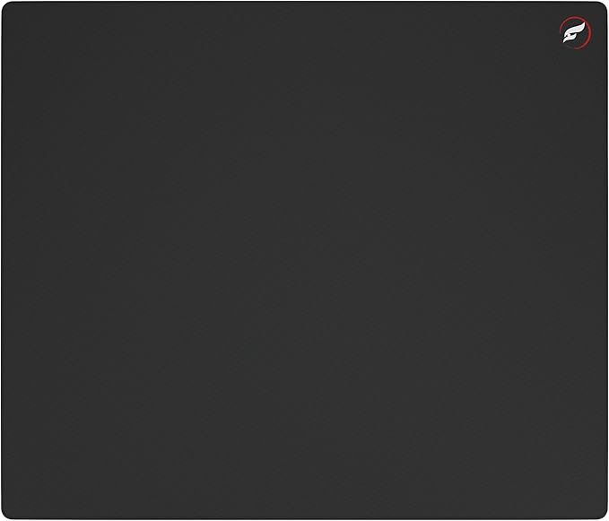 Odin ZeroGravity XL Gaming Mouse Pad - Woven Cloth Surface Stitched Edges Non-Slip Base 19 x 16.5 inches Black