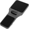 VIVO Wood Arm Rest Mouse Pad with Wrist Cushion Adjustable Length Support Platform Tray Chair Attachment Extension with Straps Black MOUNT-MS02D