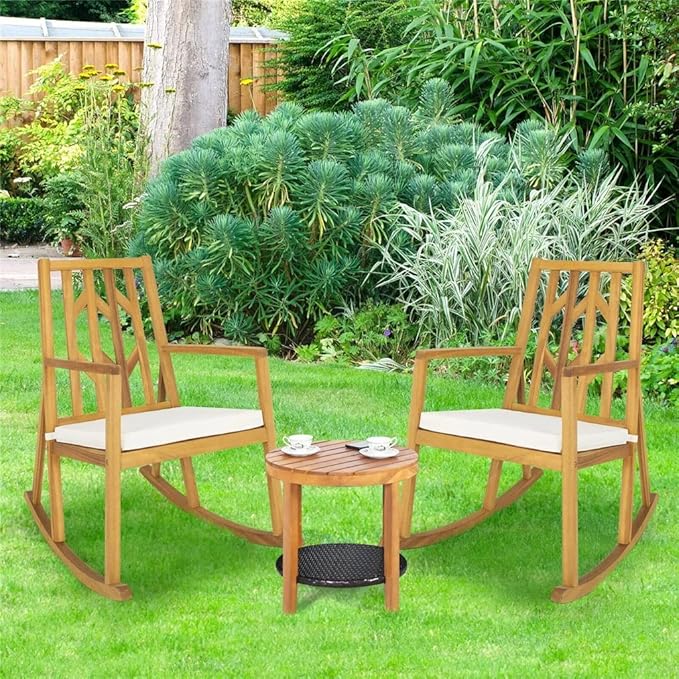 Office Chair Gaming Chair Computer Chair Rocking Chair Acacia Arm Cushion Sofa Garden