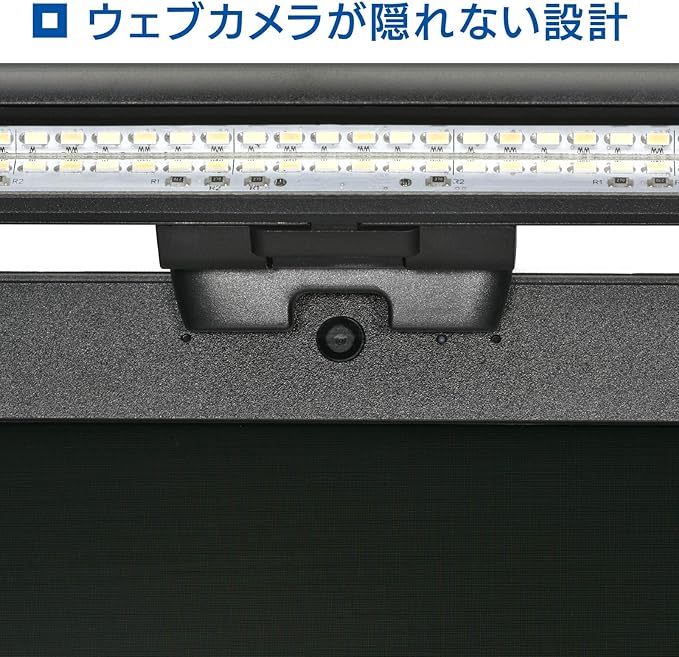 Ohm Electric OA-SML01-K 01-3623 OHM Monitor LED Light for Laptop Computer Monitor Light Clip Light USB Powered