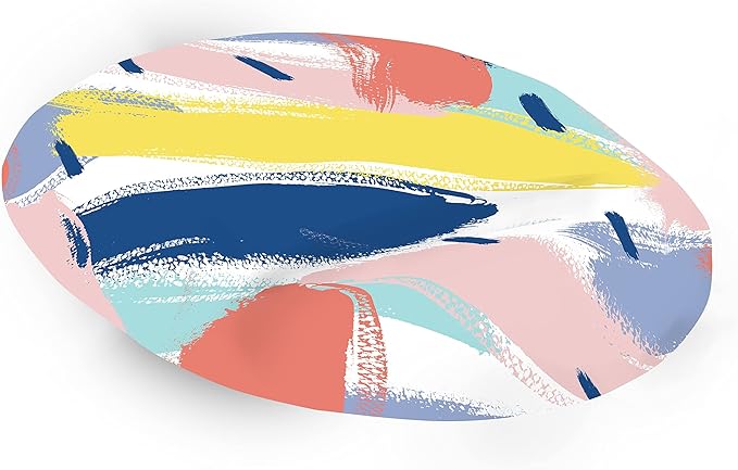 Ergonomic Mouse Pad with Wrist Rest Digital Printed Mouse Mat for Tendon Sheath Problems Non-Slip Base for Office and Home Size: 20 x 23 cm