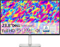 Dell S24 inch Monitor LED FHD - 100Hz Refresh Rate 15001 Contrast Ratio AMD FreeSync - VESA 3H Hardness Anti-Glare 2 x HDMI Ash White