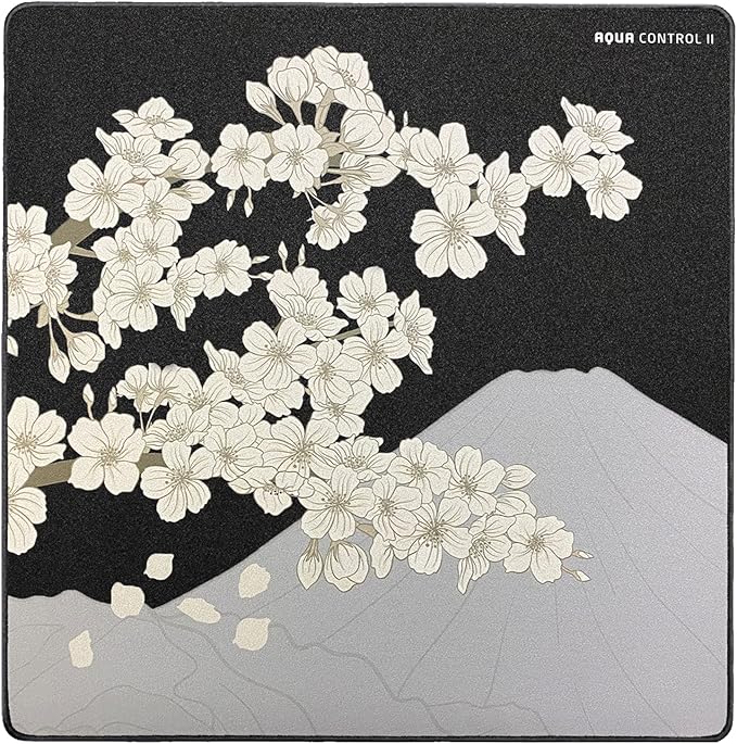 X-Raypad Aqua Control 2 Gaming Mouse Pad Ultra-High Precision Mouse Pad with Perfect Speed and Control Capability Consistent X and Y Glide Designed for Fps Players with Low DPI Requirements