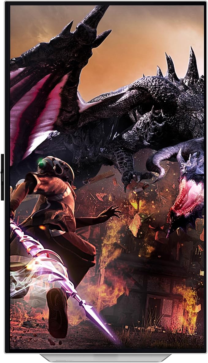 Samsung 32 Odyssey OLED G8 (G80SD) Series 4K UHD Smart Gaming Monitor w QD-OLED 240Hz 0.03ms G-Sync Compatible Glare-Free Display Sleek Metal Design LS32DG800SNXZA 3 Yr Warranty