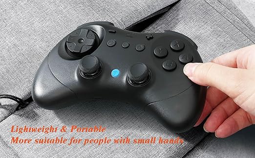 GuliKit Elves 2 Bluetooth Game Controller for Switch/Switch 2 Wake-upPC &amp Android Anti-Drift Hall Effect Joysticks Gamepad1000Hz Polling Rate Gyro &amp TurboProtective Cover Compact for Sma