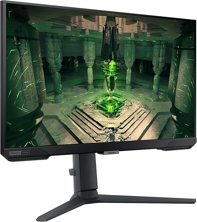 SAMSUNG 25 Odyssey G4 Series FHD Gaming Monitor IPS 240Hz 1ms G-Sync Compatible AMD FreeSync Premium HDR10 Ultrawide Game View DisplayPort HDMI Fully Adjustable Stand LS25BG402ENXGO