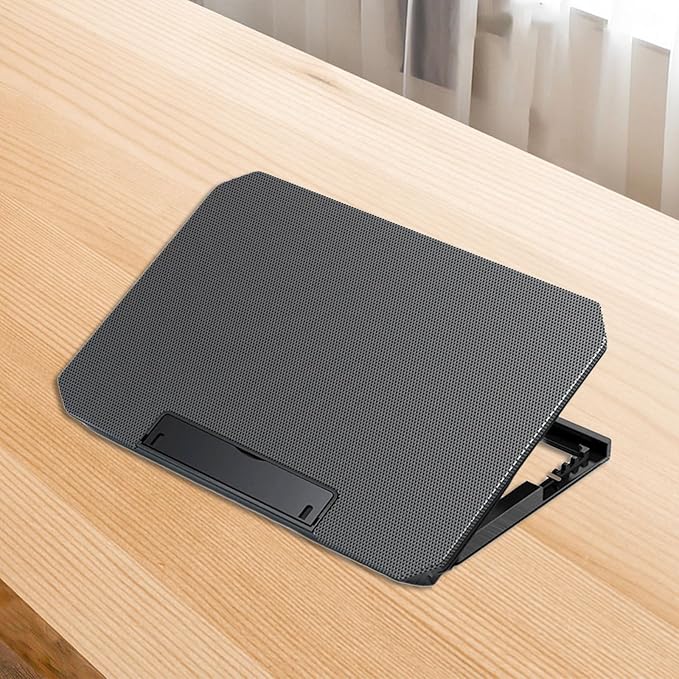 Gaming Laptop Cooling Pad with 2 Fan 2 USB Port Tablets Stand for Notebook Cooling Pad Adjustable Holder Bracket