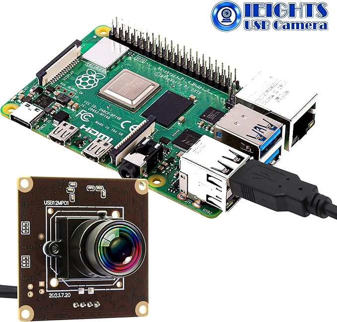 120fps USB Camera Module Wide Angle 100degree Low Distortion Lens Webcam Board for Laptop 11.6mp Lightburn CAMERA Mini UVC USB2.0 High Speed PC CaM Industrial USB Security Webcamera for Computer