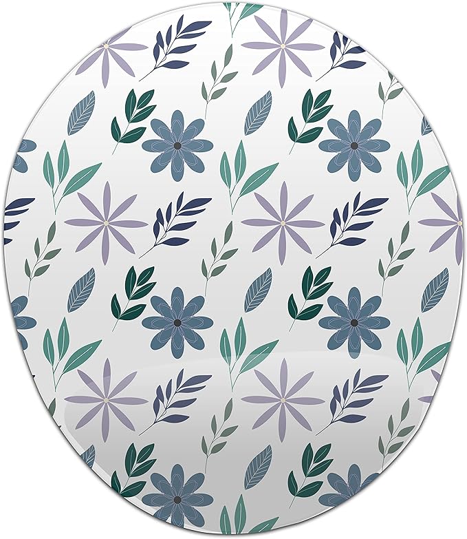 Ergonomic Mouse Pad with Wrist Rest Digital Printed Mouse Mat for Tendon Sheath Problems Non-Slip Base for Office and Home Size: 20 x 23 cm
