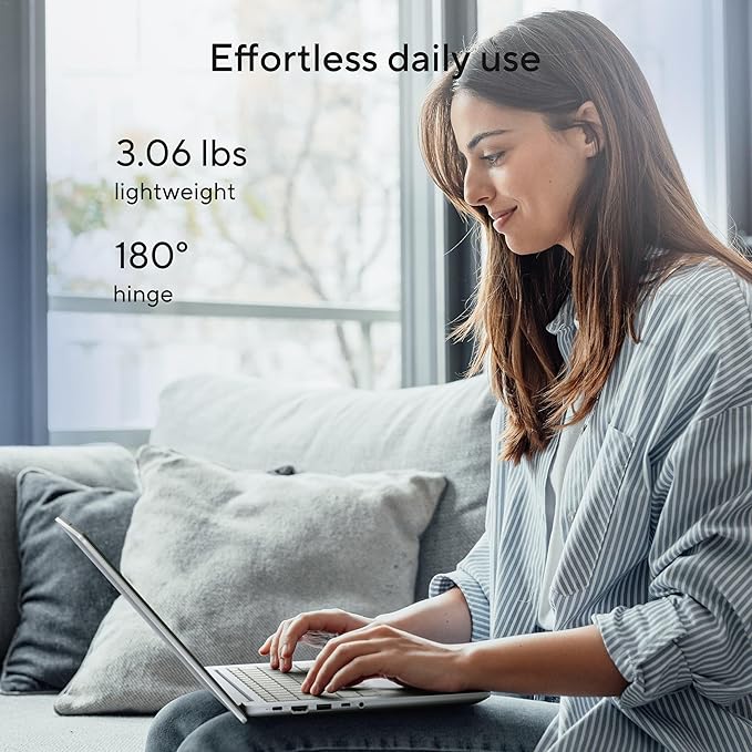 ASUS Chromebook CX14 Laptop (14 FHD Touchscreen Intel Celeron N4500 8GB RAM 256GB Storage (128GB eMMC +128GB SD Card)) Home &amp Student Webcam Spill-Resistant Wi-Fi IST HUB Chrome OS CX140