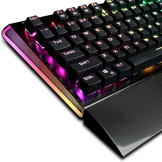CyberpowerPC Skorpion K2 CPSK303 RGB Mechanical Gaming Keyboard with Kontact ™ Red (Linear) Mechanical SwitchesBlack