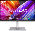 ASUS ProArt Display 27” 1440P Professional Monitor (PA278CGV) - IPS QHD (2560 x 1440) 144Hz 95% DCI-P3 ΔE &lt 2 Calman Verified USB-C PD 90W FreeSync Premium DisplayHDR 400 Height Adjustable