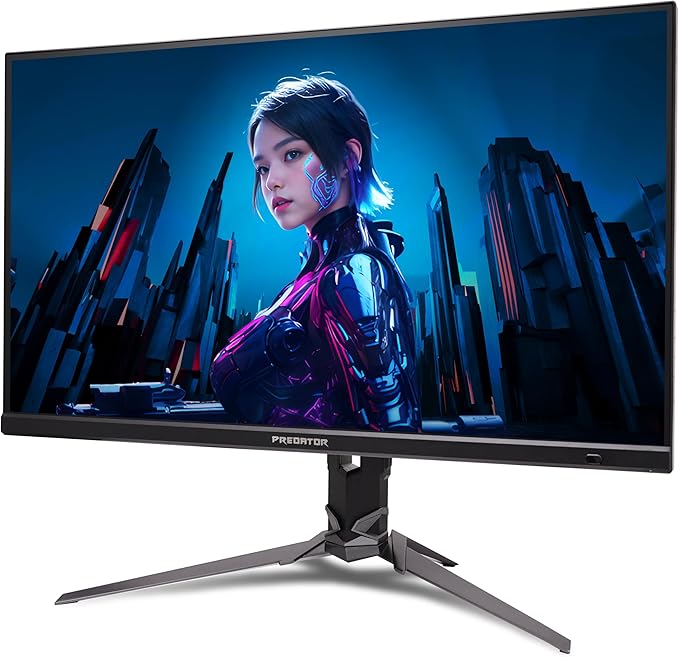 Acer Predator Gaming Monitor | 27 UHD 3840 x 2160 IPS | AMD FreeSync Premium | Up to 320Hz with DFR | Up to 0.5ms | VESA DisplayHDR400| DCI-P3 90% | Display Port 1.4 &amp 2 x HDMI 2.1 | XB273K V5bmi