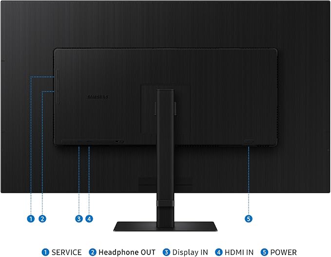 Samsung 37 ViewFinity S7 (S70D) 4K UHD HDR10 High Resolution Monitor DP Port TUV-Certified 2025 LS37D700EANXZA