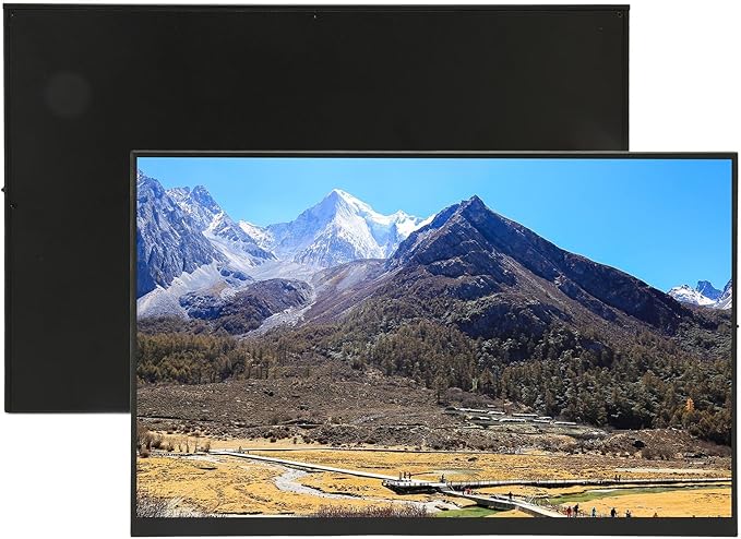 Sanpyl 18 Inch Portable Monitor 2.5K (2560x1600) 16:10 144HZ Dual Speakers Mini 3.5mm Type C Second External Monitor for Laptop Wall Mount Portable Display Screen (US Plug)