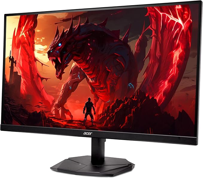 acer Nitro 27 Inch QHD 2560 x 1440 IPS Gaming Monitor | AMD FreeSync | Up to 180Hz Refresh | Up to 0.5ms | DCI-P3 95% | HDR 10 Support | One Display Port 1.2 &amp Two HDMI 2.0 | KG271U N3bmiipx