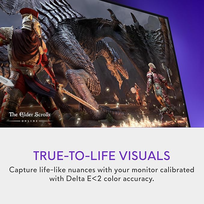 Alienware 27 4K Dual-Resolution Gaming Monitor - AW2725QF - 4K at 180Hz and FHD at 360Hz 0.5ms GTG 1ms GTG (Extreme Mode) VESA AdaptiveSync NVIDIA G-SYNC Compatible HDMI/DP/USB 3.2 Gen1 - Black