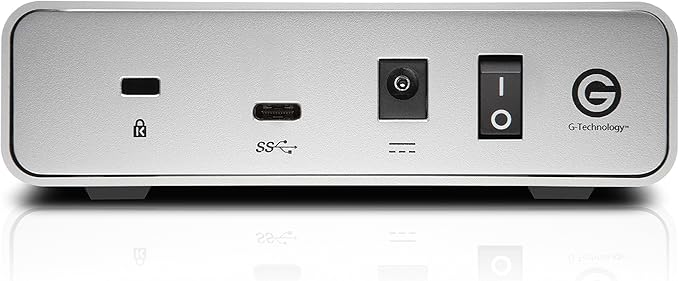 G-Technology 6TB G-DRIVE USB-C (USB 3.1 Gen 1) Desktop External Hard Drive - 0G05670-1