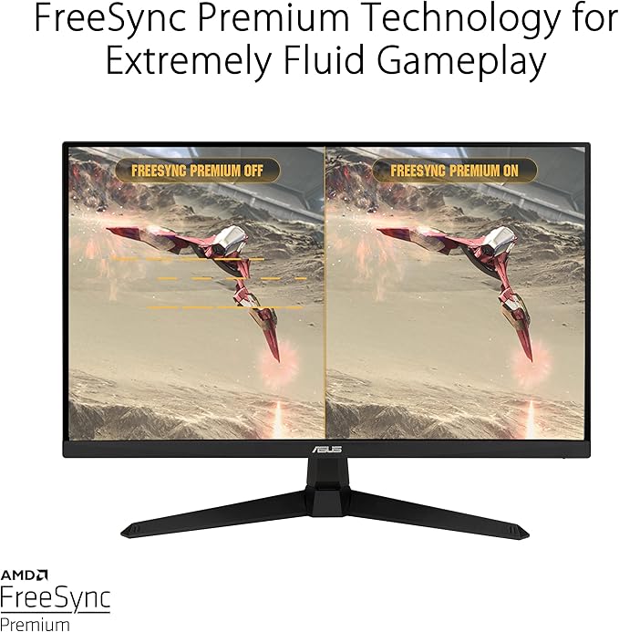 ASUS TUF Gaming 27” 1080P Gaming Monitor (VG277Q1A) - Full HD 165Hz (Supports 144Hz)(Renewed)