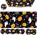 Ergonomic Keyboard Wrist Rest &amp Mouse Pad Wrist Rest SetXL Gaming Desk Mat 31.5x 11.8Non-Slip BaseMemory FoamEasy Typing Pain Relief for Office &amp HomeCute Ghost Pumpkin