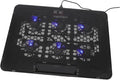 STOBOK 1pc Gaming Laptop Cooling Pad Adjustable Fans for Enhanced Airflow USB Powered Noise Design Compatible Laptops Ergonomic Stand
