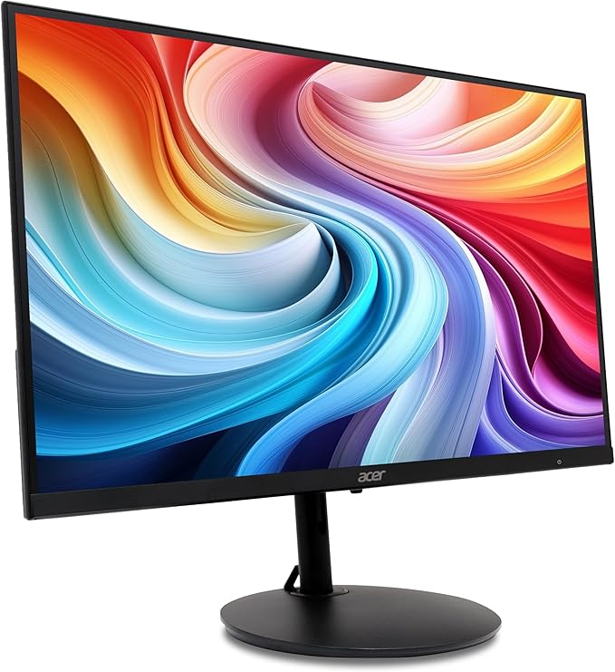 Acer SH272 G0bih 27 IPS Full HD (1920 x 1080) Ultra-Thin Gaming Office Monitor | Adaptive-Sync Support (FreeSync Compatible) | Up to 120Hz Refresh | 1ms (VRB) | Adjustable Stand | HDMI &amp VGA Port