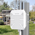 WAVLINK AX3000 Outdoor WiFi 6 Extender Long Range Outdoor Wireless Access Point Active PoE 4x8dBi AntennasWork with Starlink/Cameras/RouterIP67Up to 256 Devices for FarmYardRV