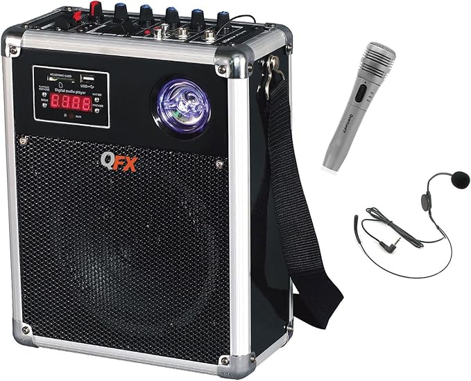 Quantum FX Battery Powered PA Speaker