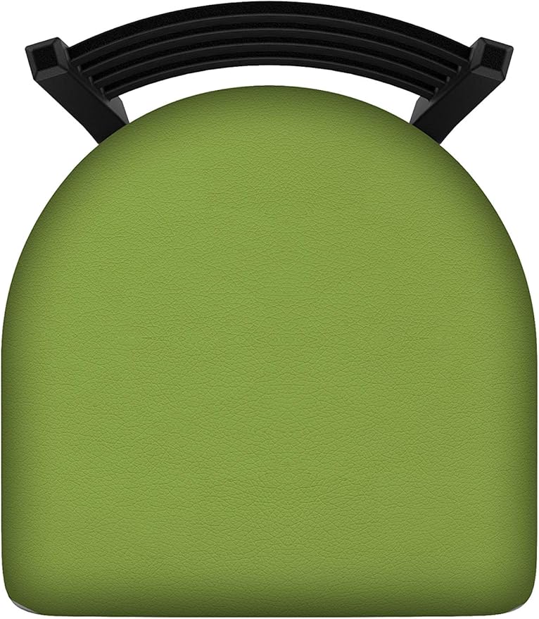 HBS 400 Jackie 18 Chair with Black Wrinkle Finish and Canter Kiwi Green Seat