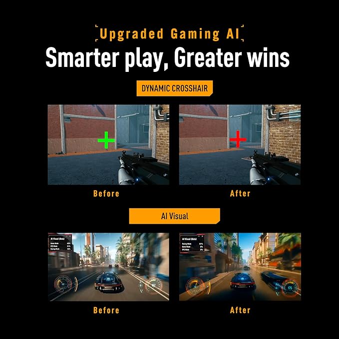 ASUS TUF Gaming Series 5 23.8” 1080P Monitor (VG249QML5A) - Fast-IPS 240Hz 0.3ms G-SYNC Compatible FreeSync Premium 99% sRGB Height Adjustable DisplayWidget Gaming AI 3 yr Warranty