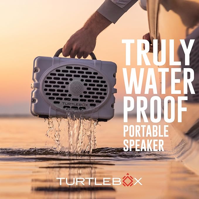 Turtlebox Gen 2: Loud! Outdoor Portable Bluetooth 5.0 Speaker | Rugged IP67 Waterproof Impact Resistant &amp Dustproof (Mossy Oak (Bottomland) Mossy Oak (Bottomland))
