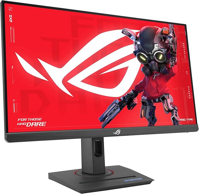 ASUS ROG Strix 25” (24.5” viewable) Esports Gaming Monitor (XG259QNS) - Full HD 380Hz 0.3ms Fast IPS Extreme Low Motion Blur Sync FreeSync Premium DisplayWidget Ergonomic 3 yr Warranty