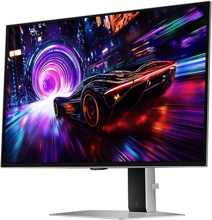 SAMSUNG 27-inch Odyssey QD-OLED G8 (G81SF) 4K 240Hz Gaming Monitor 0.03ms Response Time DisplayHDR True Black 400 AMD FreeSync™ Premium Pro Ergonomic Stand LS27FG810SNXZA 2025