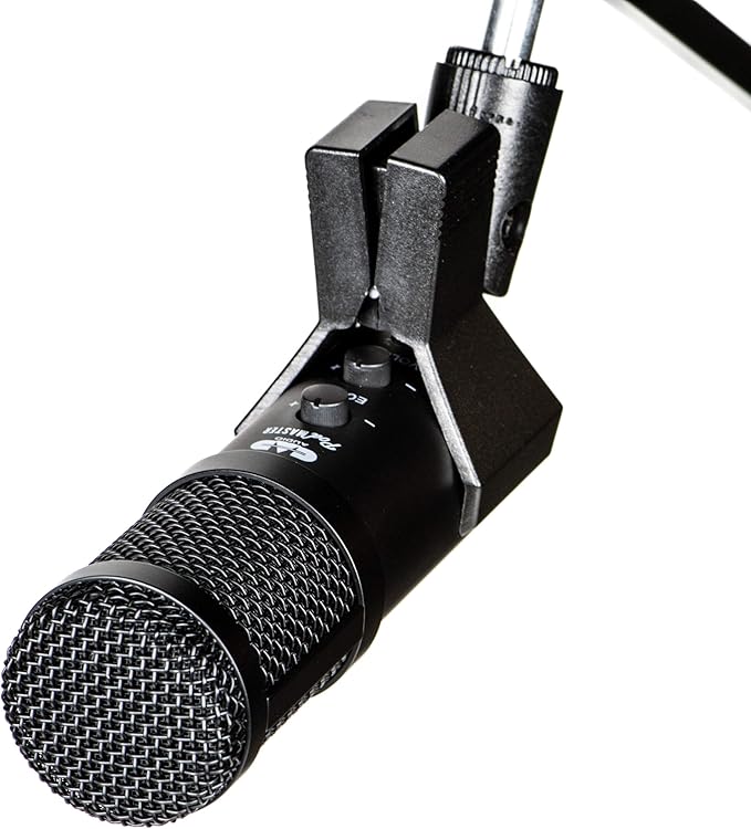 CAD PM1100 PodMaster™ D usb Professional Broadcast / Podcasting Microphone with Dynamic Capsule supplied with Broadcast Boom Mic Stand