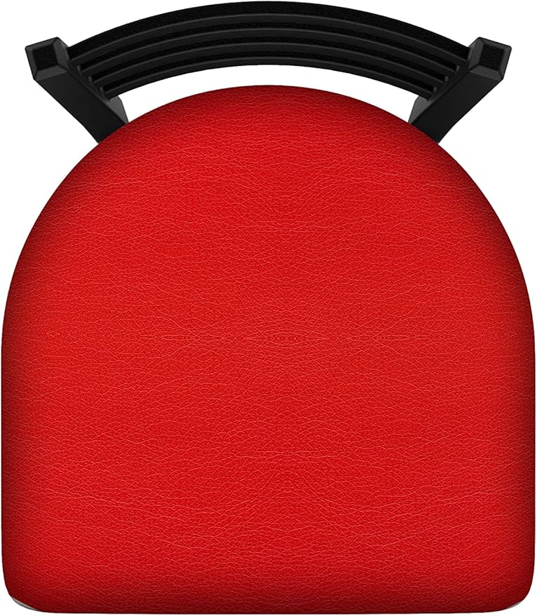 HBS 400 Jackie 18 Chair with Black Wrinkle Finish and Canter Red Seat