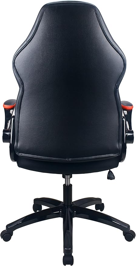 Playr Faux Leather Ergonomic Gaming Chair from Raynor Gaming (Red)