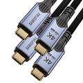 USB-c Cables 2 Pack 6.6FTusbc 3.2 Gen 2x2 Compatible with Thunderbolt 4/320Gbps high Speed Data TransferType C 100W Fast Charging4K@60Hz Video with Monitor/Display/Dock/SSD/Hub.