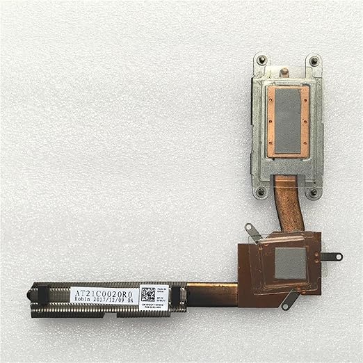 0FGCF7 for Latitude 3590 Laptop Cooling Fan Heatsink Copper Tube FGCF7 CN-0FGCF7 AT21C0020R0