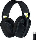 Logitech G435 Lightspeed &amp Bluetooth Wireless Gaming Headset - Lightweight Over-Ear Headphones Built-in mics 18h Battery Dolby Atmos PC PS4 PS5 Nintendo Switch/Switch 2 Mobile - Black