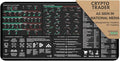 Crypto Trading Mat for Desk - Crypto Mouse Pad with Candlestick Chart Patterns - Excel &amp Word Shortcuts - Anti-Slip Durable &amp Smooth Surface - Gifts for Crypto Lovers and Traders