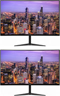 ViewSonic Omni VX2718-PC-MHD 27-inch 1080P 1ms 165Hz FHD IPS Curved Gaming Monitor 2-Pack Bundle with AMD FreeSync Eye-Care HDMI DisplayPort Speakers