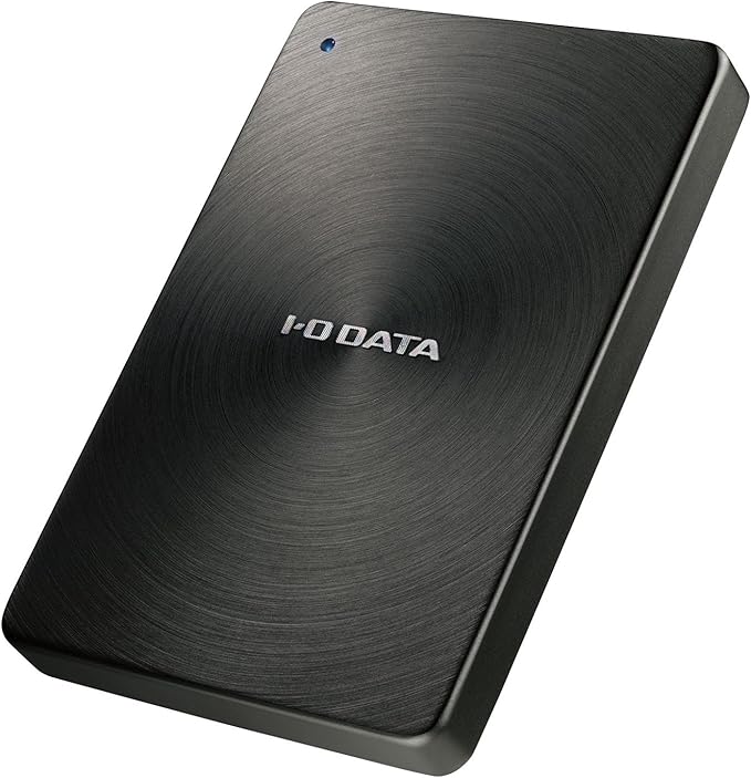 アイ・オー・データ I-O Data HDPX-UTC1K Portable Hard Disk 1TB USB 3.1 Gen 1/Type-C Compatible Full Aluminum Body Mac Time Machine Compatible Made in Japan