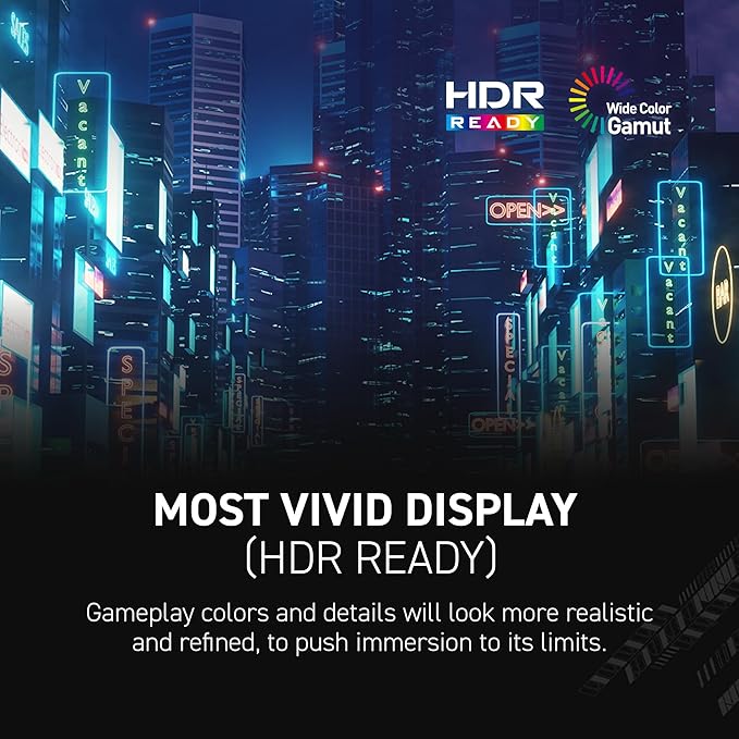 msi MAG 244C 24-inch 1920 x 1080 (FHD) Gaming Monitor 180Hz Adaptive-Sync HDMI DisplayPort VESA Mountable Tilt Height Adjustable Speaker 1ms Black