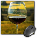3dRose LLC 8 x 8 x 0.25 Inches Mouse Pad Wine Glass Willamette Valley Vineyards Oregon Janis Miglavs (mp_93801_1)