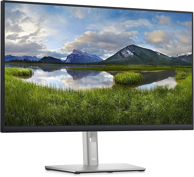 Dell P2725H 27 16:9 IPS Computer Monitor Screen with DisplayPort and USB 3.0 Upstream Cables - New Model
