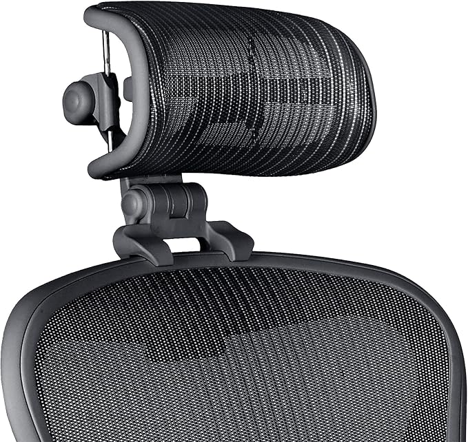 Engineered Now The Original Headrest for The Herman Miller Aeron Chair (H3 for Remastered Onyx)