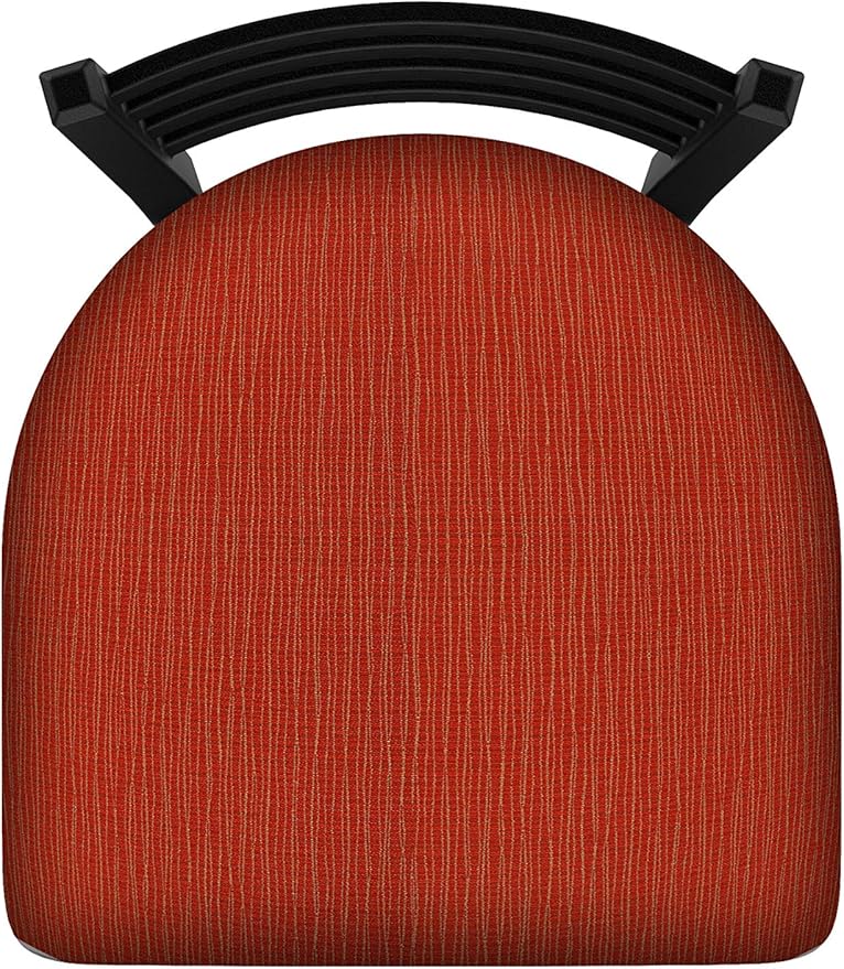 HBS 400 Jackie 18 Chair with Black Wrinkle Finish and Graph Poppy Seat