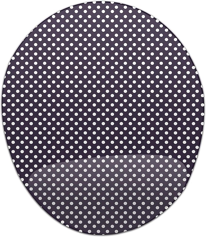 Ergonomic Mouse Pad with Wrist Rest Digital Printed Mouse Mat for Tendon Sheath Problems Non-Slip Base for Office and Home Size: 20 x 23 cm