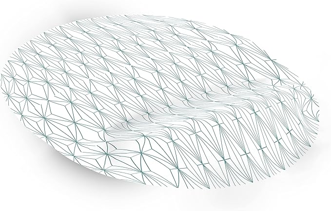 Ergonomic Mouse Pad with Wrist Rest Digital Printed Mouse Mat for Tendon Sheath Problems Non-Slip Base for Office and Home Size: 20 x 23 cm